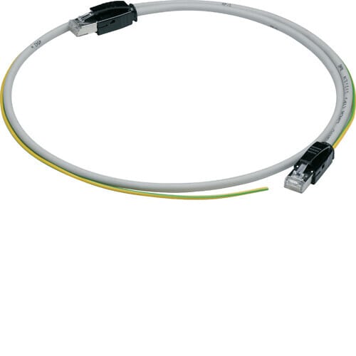 HAGER - Yhdyskaapeli h3+ - RJ45-RJ45 maad. Modbus l=2 m