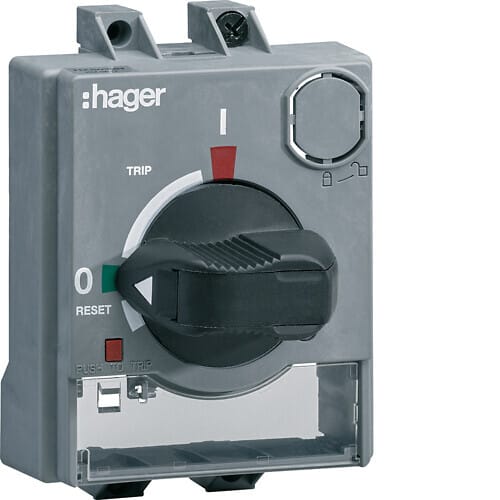 HAGER - Väännin - P160 suora-asennus katk.