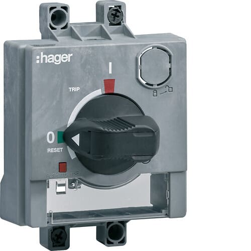 HAGER - Väännin - P250 suora-asennus katk.