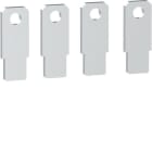 HAGER - Liitinpakkaus - liitäntäj. suora 4N keh. P160