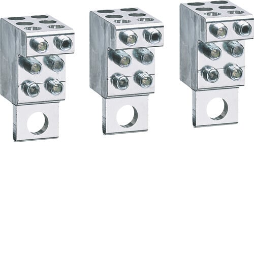 HAGER - Liitinpakkaus - keh P160 M8 Cu/Al 3N 6x4-25mm²