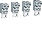 HAGER - Liitinpakkaus - keh P160 M8 Cu/Al 4N 6x4-25mm²