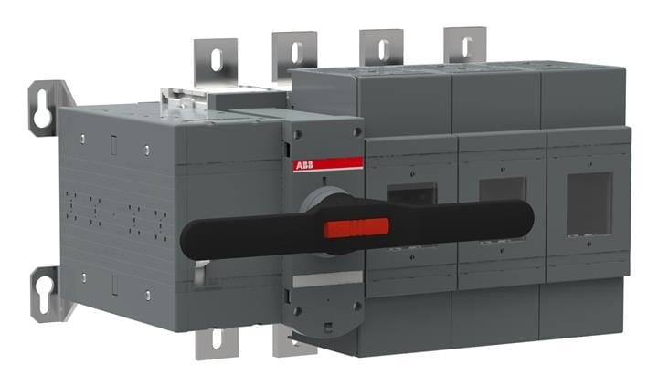 ABB - Kytkinvaroke 1250A 3p+N DIN4a moottori - OSM1250DA3N3M230C