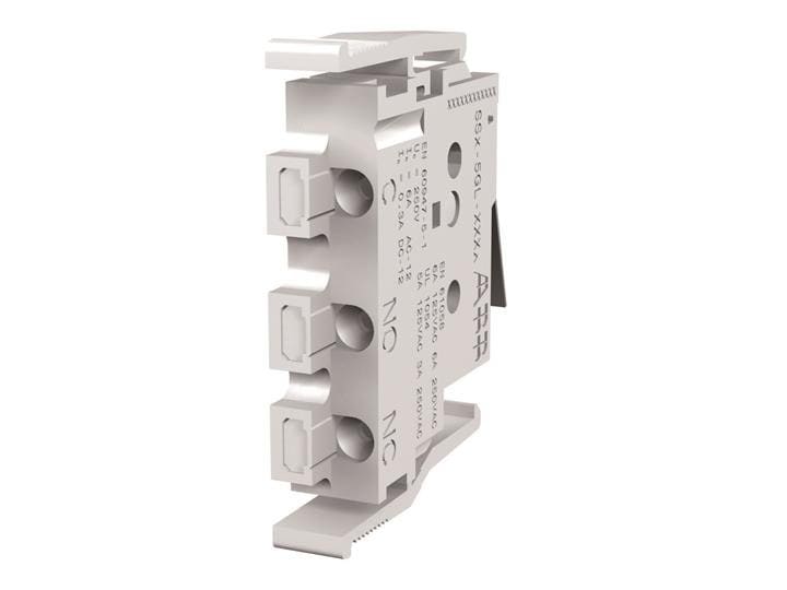 ABB SMART POWER - Apukosketin - AUX-SA 24 VDC 1 CONT. XT2/XT4