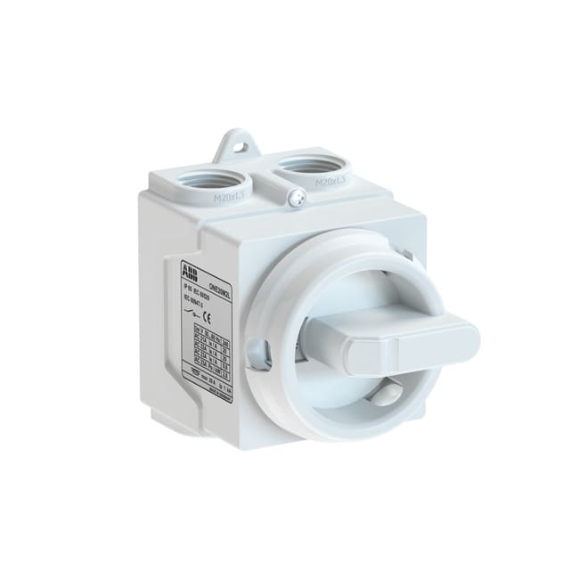 ABB - Kuormankytkin 20A 2p koteloitu muovi - ONE20M2W