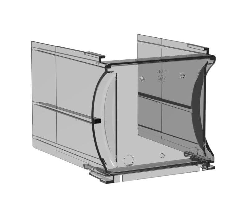 ABB - Liitinsuoja matala 86mm - ZLBM123-CSS