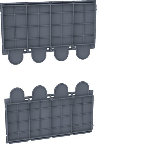 HAGER - Liitinsuoja - alapuoli suora P630 4N