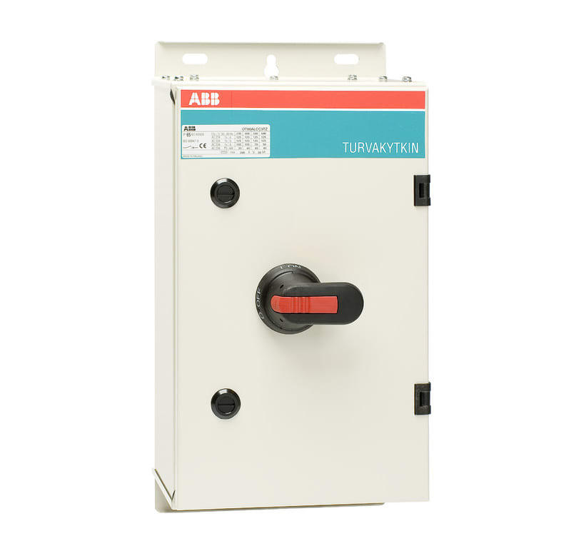 ABB - Turvakytkin 80kW 3p teräs - OT160EVLCC3BZ