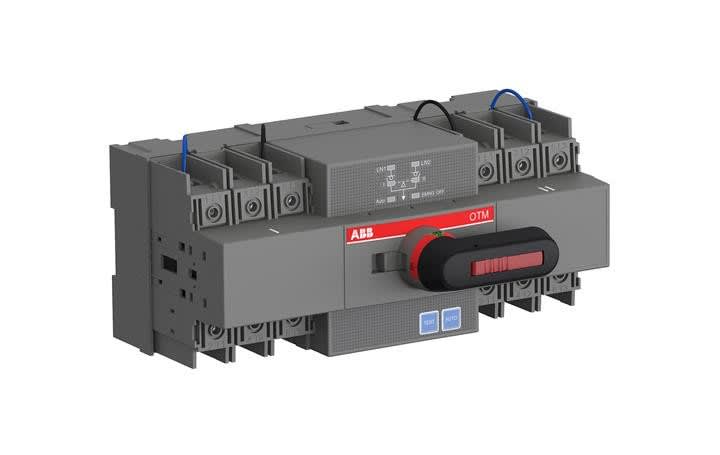 ABB - Vaihtokytkin 63A 3p moottori - OTM63F3C20D400C