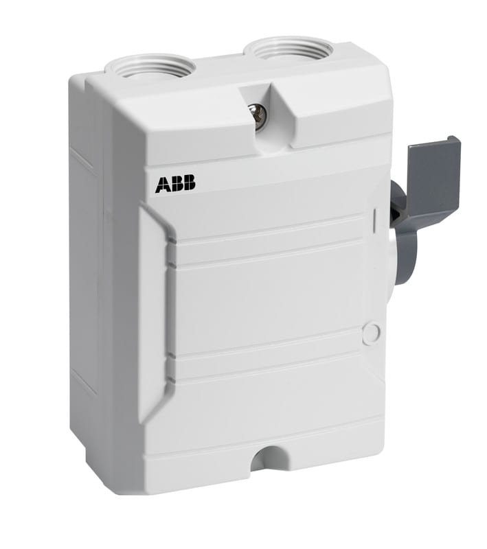 ABB - Turvakytkin 7,5kW 3p muovi - BWS316WFTPN