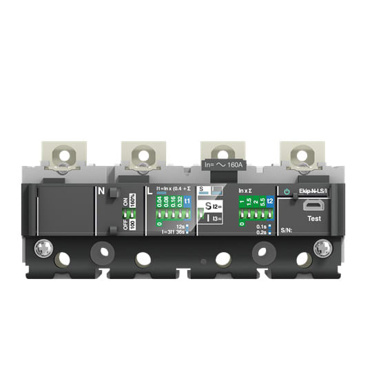 ABB SMART POWER - Kompaktikatkaisijan suojarele - Ekip LS/I In=160A XT2 4p InN=1