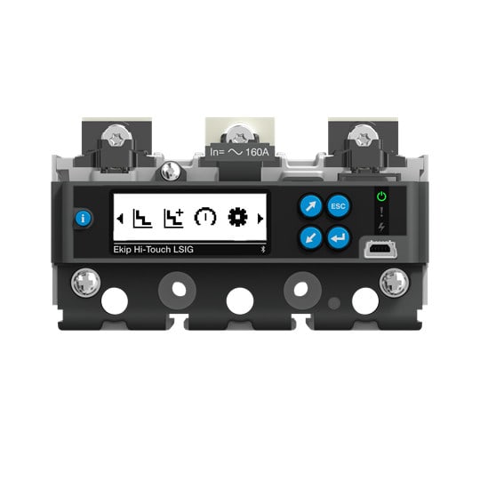 ABB SMART POWER - Kompaktikatkaisijan suojarele - Ekip Touch Measuring LSI In=10