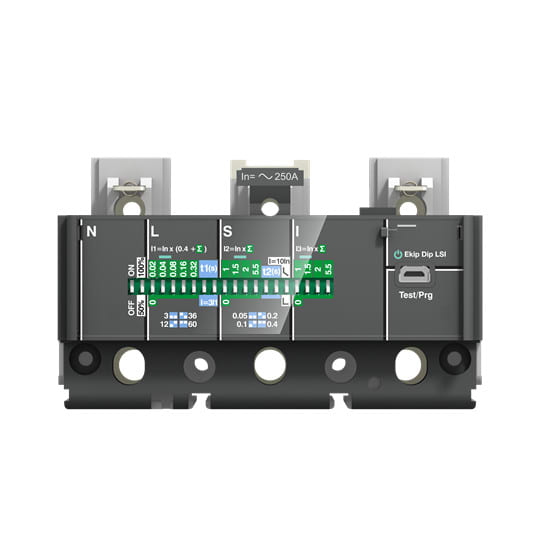 ABB SMART POWER - Kompaktikatkaisijan suojarele - Ekip M-LIU In=100A XT4 3p