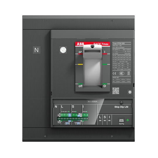 ABB SMART POWER - Kompaktikatkaisija - XT5N 630 Ekip Dip LSI In=630 4