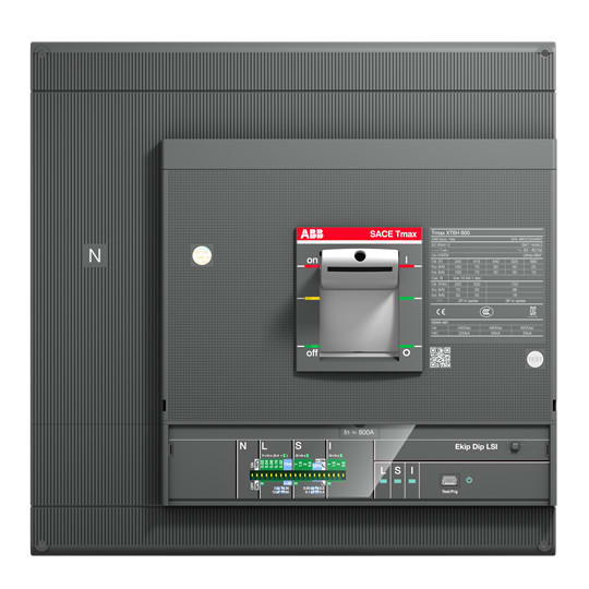 ABB SMART POWER - Kompaktikatkaisija - XT6N 800 Ekip Dip LS/I In=630