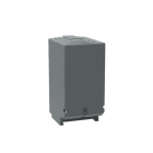 ABB SMART POWER - Liitinsuoja - Korkea harmaa 3x1-nap.