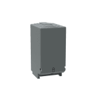 ABB SMART POWER - Liitinsuoja - Korkea harmaa 3x1-nap.