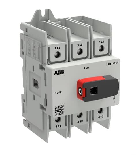 ABB SMART POWER - Kuormankytkin vipu OT PLUS - 3-nap. 125A 690V AC-22A