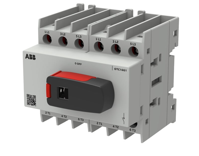 ABB SMART POWER - Vaihtokytkin - 3-nap. I-O-II 16A 690V AC-22A