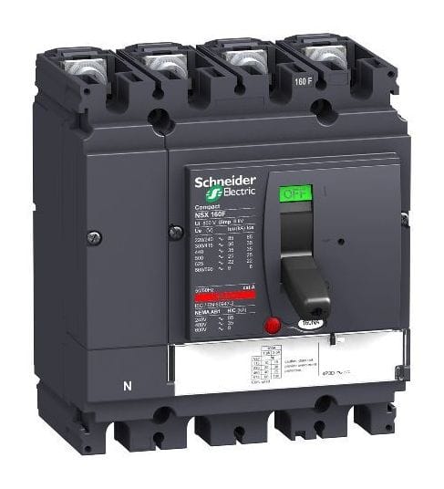 SCHNEIDER ELECTRIC - Kuormanerotin NSX160NA 4P - LV430639
