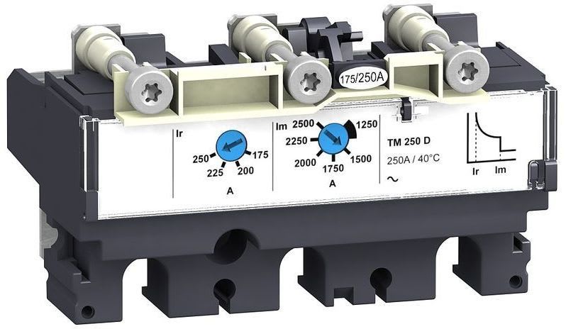 SCHNEIDER ELECTRIC - Suojarele TM250D 3P3D NSX250 - LV431430
