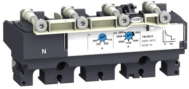 SCHNEIDER ELECTRIC - Suojarele TM250D 4P4D NSX250 - LV431450
