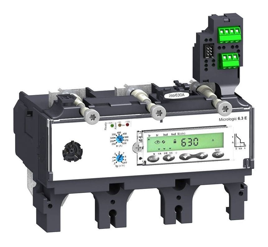 SCHNEIDER ELECTRIC - Micrologic 6.3 E 400A 3P3D - LV432109