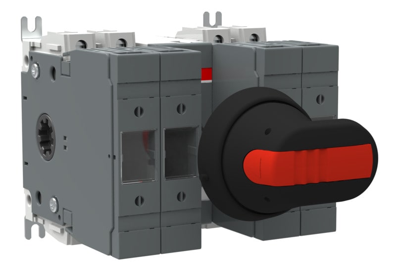 ABB - Kytkinvaroke 63A 4p DIN000 - OS63GD22FP