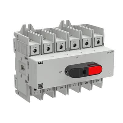 ABB SMART POWER - Kuormankytkin vipu OT PLUS - 6-nap. 160A 415V AC-22A