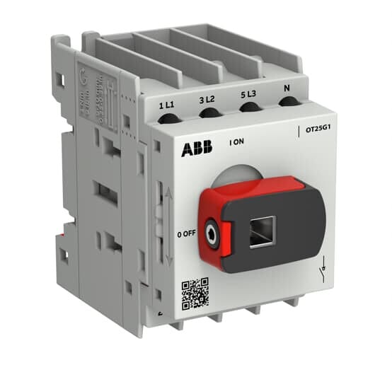 ABB SMART POWER - Kuormankytkin vipu OT PLUS - 4-nap. 25A 690V AC-22A