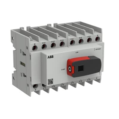ABB SMART POWER - Kuormankytkin vipu OT PLUS - 8-nap. 25A 690V AC-22A
