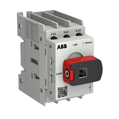 ABB SMART POWER - Kuormankytkin vipu OT PLUS - 3-nap. 63A 415V AC-22A