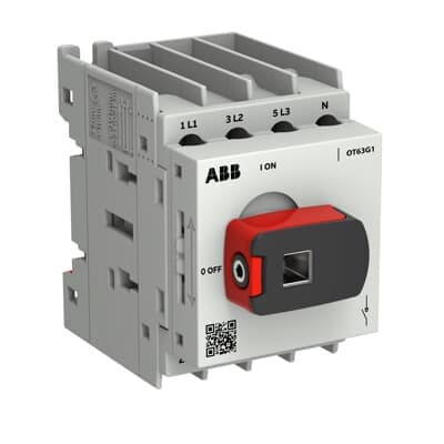 ABB SMART POWER - Kuormankytkin vipu OT PLUS - 4-nap. 63A 415V AC-22A