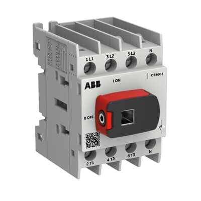 ABB SMART POWER - Kuormankytkin vipu OT PLUS - 4-nap. 40A 690V AC-22A