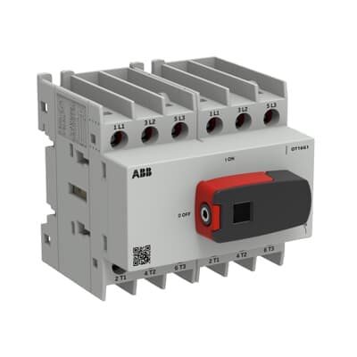 ABB SMART POWER - Kuormankytkin vipu OT PLUS - 6-nap. 16A 690V AC-22A