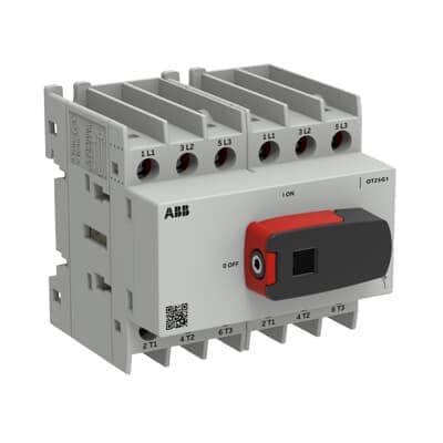 ABB SMART POWER - Kuormankytkin vipu OT PLUS - 6-nap. 25A 690V AC-22A