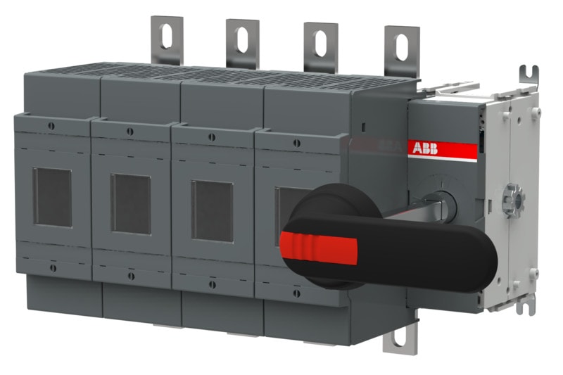 ABB - Kytkinvaroke 400A 4p DIN0-2 - OS400D40N2P