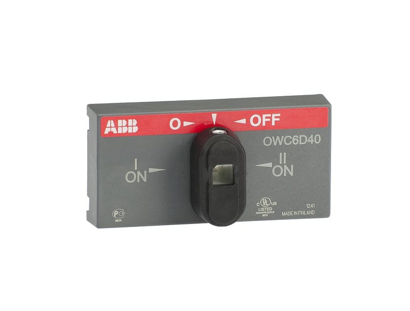 ABB - vaihtokytkinvivusto I-O-II OT16-40 - OWC6D40