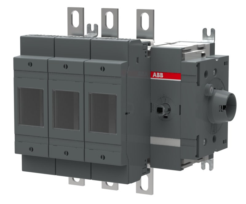 ABB - Kytkinvaroke 250A 3p sivusta DIN0,1 - OS250DS30