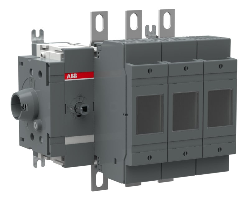 ABB - Kytkinvaroke 400A 3p sivusta DIN0-2 - OS400DS03