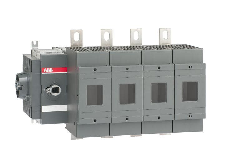 ABB - Kytkinvaroke 400A 4p sivusta DIN0-2 - OS400DS04F