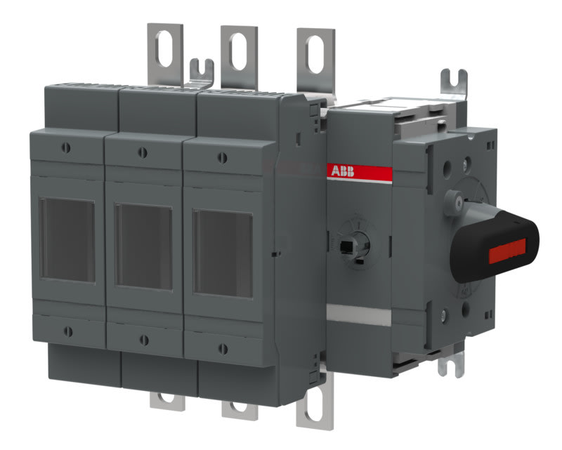 ABB - Kytkinvaroke 400A 3p sivusta DIN0-2 - OS400DS30K