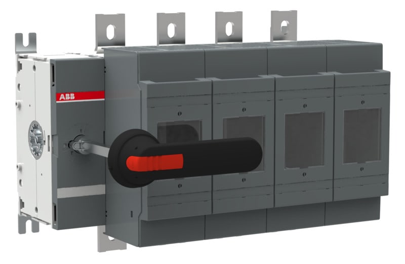 ABB - Kytkinvaroke 600A 4p DIN3 - OS630D04N1P