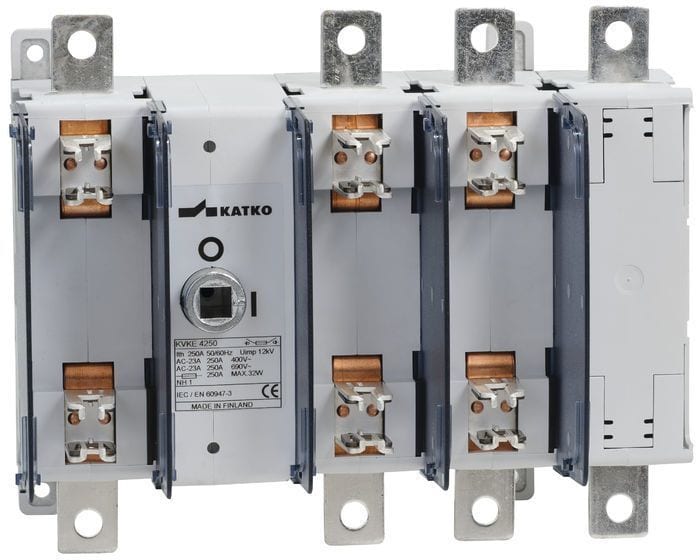 KATKO - Kytkinvaroke 4-nap 250A - KVKE 4250 LVK228LK14