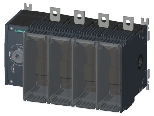 SIEMENS - Kytkinvaroke - 3KF3425-0LF11 250A 0/1 4-nap