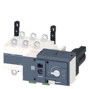 SIEMENS - Verkonvaihtokytkin kaukokäyttö - 3KC4354-0HA21-0AA3 1600A 3-nap