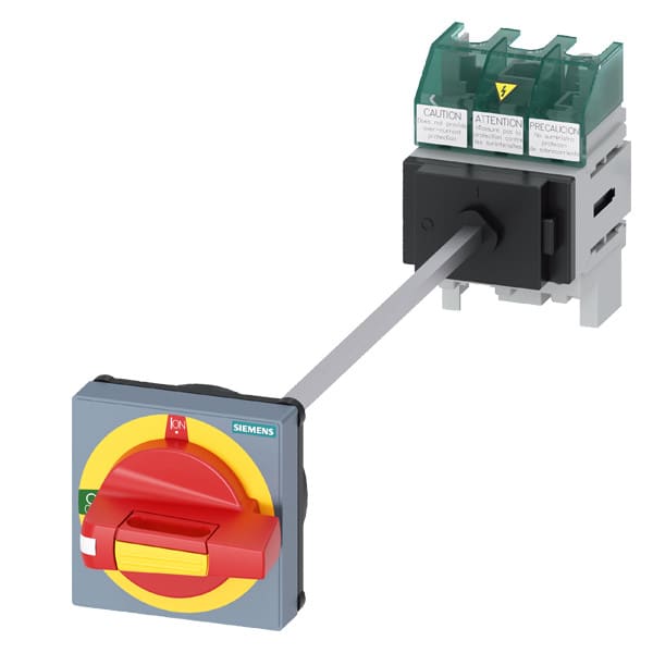 SIEMENS - Pääkytkin UL489 Hätä-seis - 3LD5010-0TK13 30A 3-nap