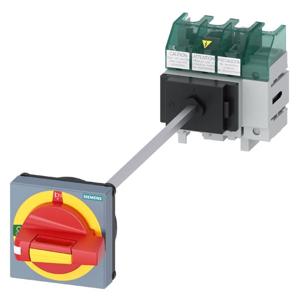 SIEMENS - Pääkytkin UL489 Hätä-seis - 3LD5010-0TL13 30A 4-nap