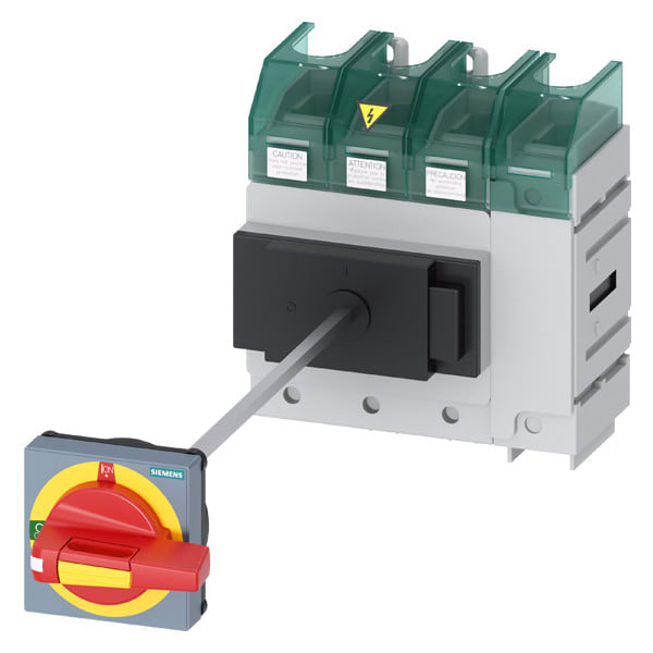 SIEMENS - Pääkytkin UL489 Hätä-seis - 3LD5410-0TL13 100A 4-nap