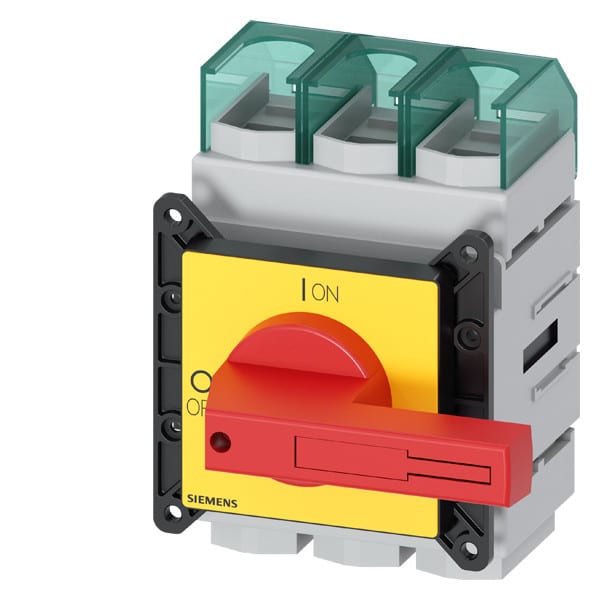 SIEMENS - Pääkytkin UL489 Hätä-seis - 3LD5420-0TK13 100A 3-nap